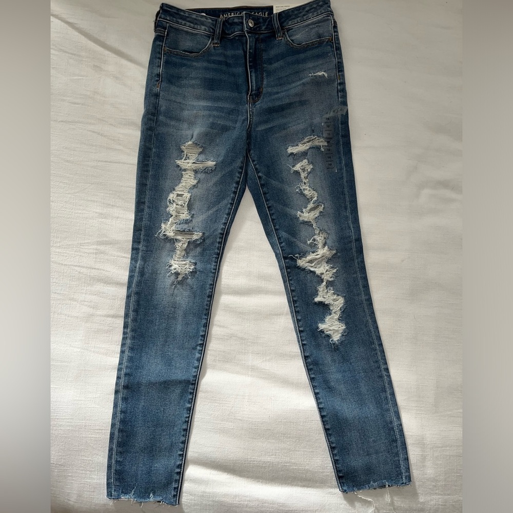 American Eagle women’s super high-rise jegging